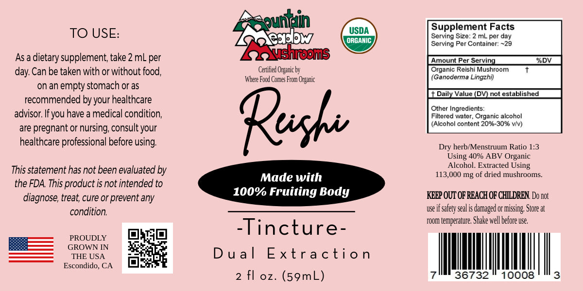 Reishi Tincture 2 oz.